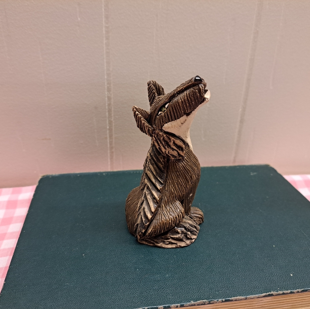 Vintage Artesania Rinconada 'Coyote-Howling'
